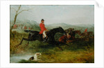 Foxhunting: Clearing a Brook by William Joseph Shayer