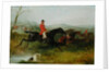 Foxhunting: Clearing a Brook by William Joseph Shayer