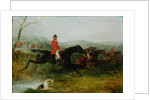 Foxhunting: Clearing a Brook by William Joseph Shayer