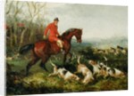 Foxhunting: At Cover by William Joseph Shayer
