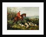 Foxhunting: At Cover by William Joseph Shayer