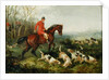 Foxhunting: At Cover by William Joseph Shayer