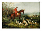 Foxhunting: At Cover by William Joseph Shayer