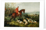 Foxhunting: At Cover by William Joseph Shayer