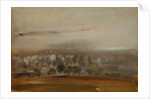 Landscape with Trees on a Slope previously attributed to J.M.W. Turner and also attributed to Peter de Wint by English School