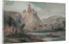 Landscape with a Castle on a Hill, previously attributed to J.M.W. Turner and also attributed to Peter de Wint by English School