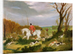 The Suffolk Hunt - Going to Cover near Herringswell by John Frederick Herring Snr