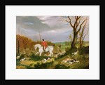 The Suffolk Hunt - Going to Cover near Herringswell by John Frederick Herring Snr