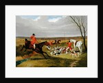 The Suffolk Hunt - The Death by John Frederick Herring Snr