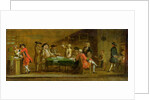 Figures in a Tavern or Coffee House, 1720s by William Hogarth