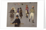 Jockeys and Owners at Epsom by John Lavery