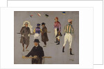 Jockeys and Owners at Epsom by John Lavery