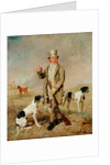 Richard Prince, with Damon, the late Colonel Mellish's Pointer by Benjamin Marshall