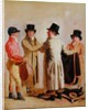 Frank Buckle, John Wastel, Robert Robson and a Stable Lad by Benjamin Marshall