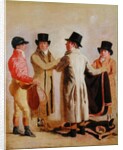 Frank Buckle, John Wastel, Robert Robson and a Stable Lad by Benjamin Marshall