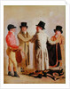 Frank Buckle, John Wastel, Robert Robson and a Stable Lad by Benjamin Marshall