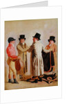 Frank Buckle, John Wastel, Robert Robson and a Stable Lad by Benjamin Marshall