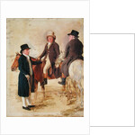 Three Worthies of the Turf at Newmarket, c.1804: John Hilton, Judge of the canvas) by Benjamin Marshall