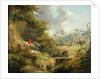 Foxhunting in Hilly Country by George Morland
