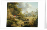 Foxhunting in Hilly Country by George Morland