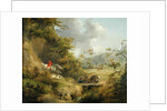 Foxhunting in Hilly Country by George Morland