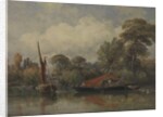 Opposite my House at Barnes, 1862 by Edward William Cooke