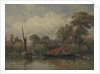 Opposite my House at Barnes, 1862 by Edward William Cooke