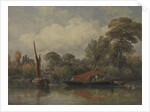 Opposite my House at Barnes, 1862 by Edward William Cooke