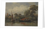 Opposite my House at Barnes, 1862 by Edward William Cooke