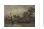 Opposite my House at Barnes, 1862 by Edward William Cooke