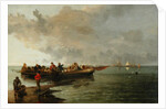A Barge with a Wounded Soldier by John Crome