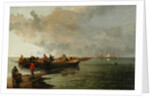 A Barge with a Wounded Soldier by John Crome