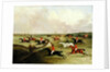 The Quorn Hunt in Full Cry: Second Horses, after a painting by Henry Alken by John Dalby