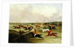 The Quorn Hunt in Full Cry: Second Horses, after a painting by Henry Alken by John Dalby