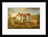 John Sidey and his Hounds at a Farmhouse near Hadleigh, Suffolk by James I Dunthorne