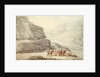 Rocky scene on the North Coast, Cornwall by Thomas Rowlandson