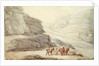 Rocky scene on the North Coast, Cornwall by Thomas Rowlandson