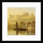 Windsor Castle from the Thames by William Daniell