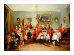 The Hunt Breakfast, Bachelor's Hall, 1836 by Francis Calcraft Turner