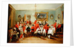 The Hunt Breakfast, Bachelor's Hall, 1836 by Francis Calcraft Turner