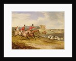 Full Cry, Bachelor's Hall, 1835 by Francis Calcraft Turner