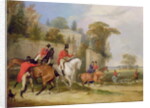 Bachelor's Hall, The Meet, 1835 by Francis Calcraft Turner
