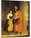 Shylock and Jessica from 'The Merchant of Venice', Act II, Scene ii, 1830 by Gilbert Stuart Newton