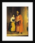 Shylock and Jessica from 'The Merchant of Venice', Act II, Scene ii, 1830 by Gilbert Stuart Newton