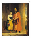 Shylock and Jessica from 'The Merchant of Venice', Act II, Scene ii, 1830 by Gilbert Stuart Newton