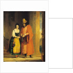 Shylock and Jessica from 'The Merchant of Venice', Act II, Scene ii, 1830 by Gilbert Stuart Newton