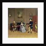 John Orde, with his wife Anne, and his eldest Son, William, of Morpeth, Northumberland, c.1754-56 by Arthur Devis