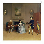 John Orde, with his wife Anne, and his eldest Son, William, of Morpeth, Northumberland, c.1754-56 by Arthur Devis