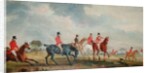 The Quorn Hunt: The Artist and his Friends Moving Off by John E. Ferneley