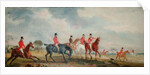 The Quorn Hunt: The Artist and his Friends Moving Off by John E. Ferneley